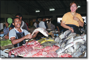 Tawau fish market